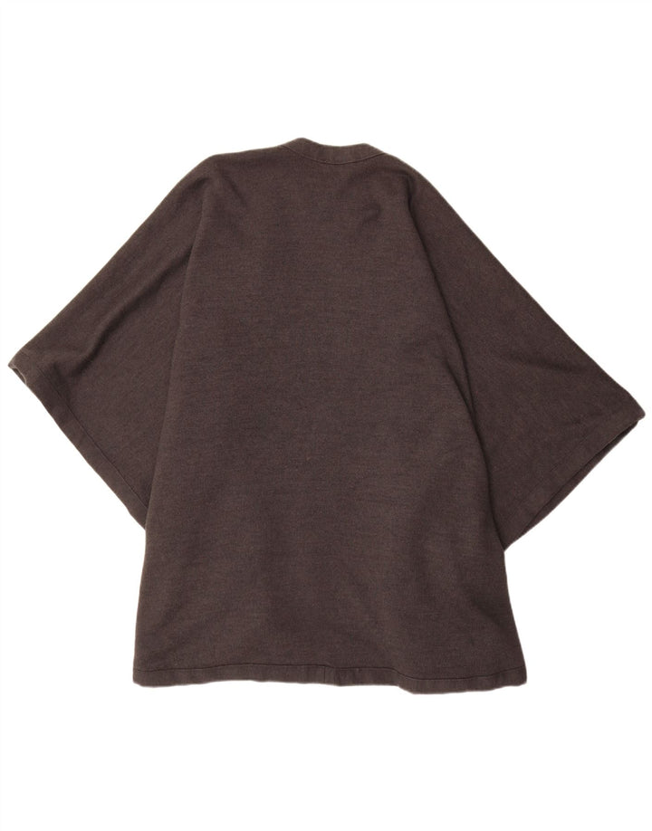 CELLINI Dame Poncho Cardigan Sweater One Size Grå Colourblock