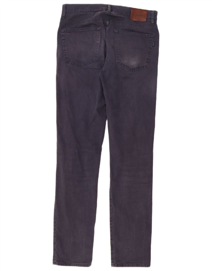 Gant Slim Casual Bukser til mænd W30 L34 Marineblå
