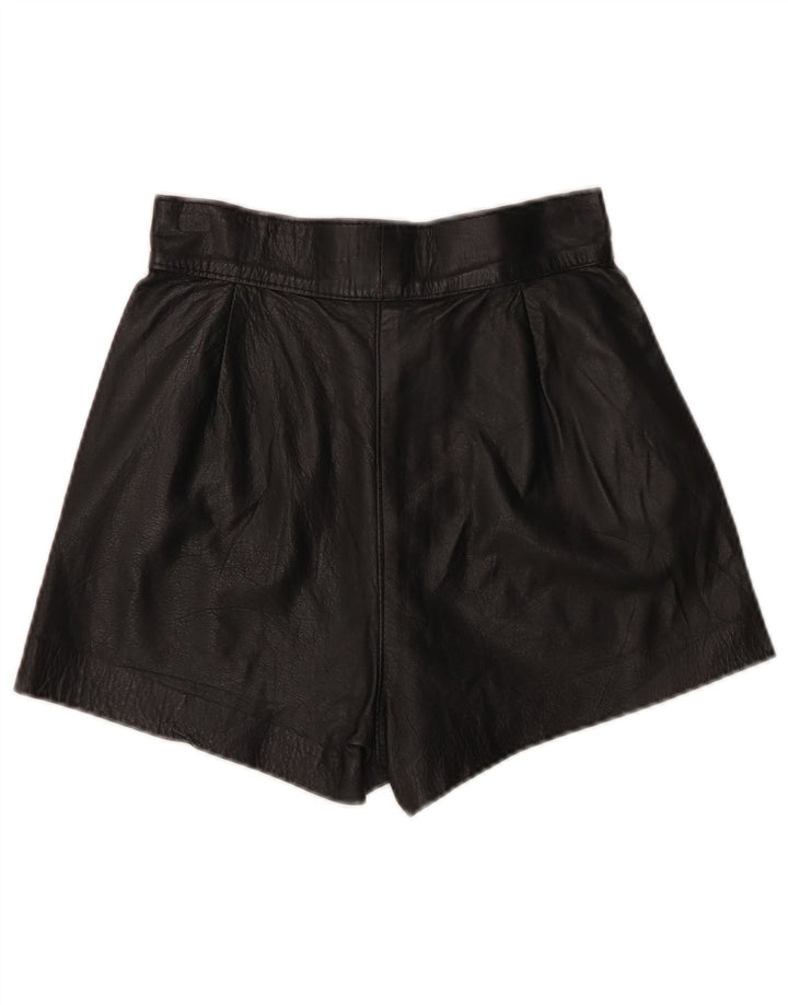 DALLAS lædershorts til kvinder Small W26 Sort