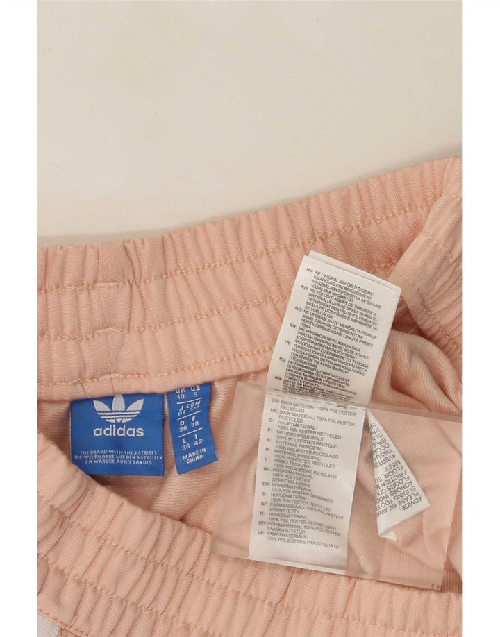 Adidas sportsshorts til kvinder UK 10 Small Pink Polyester