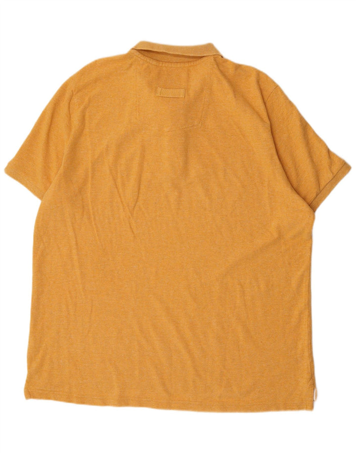Fat Face Herre Polo Shirt 3XL Gul Bomuld