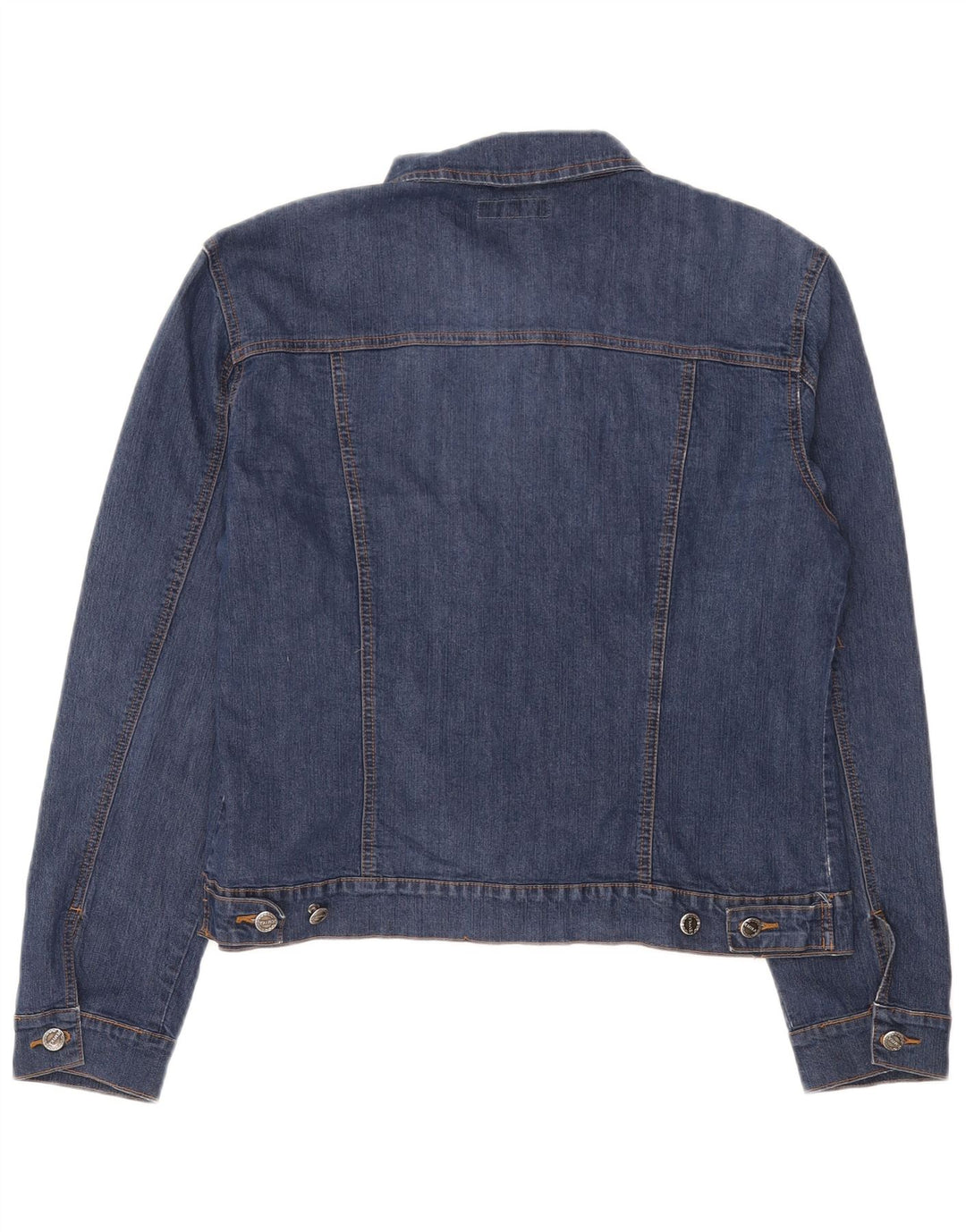 Vintage Dame denimjakke UK 16 Stor Blå Bomuld