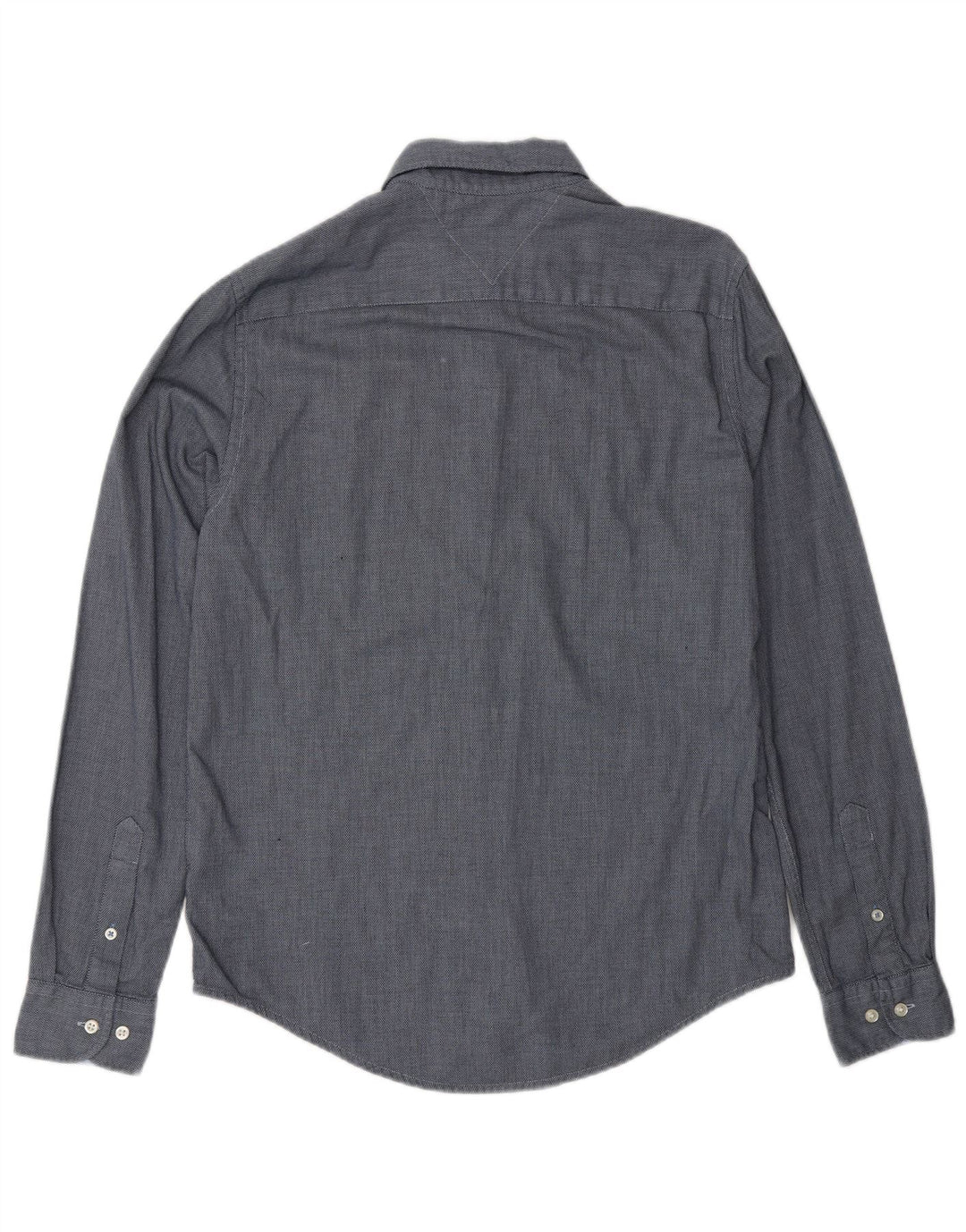 TOMMY HILFIGER Slim Fit skjorte til mænd, lille marineblå bomuld