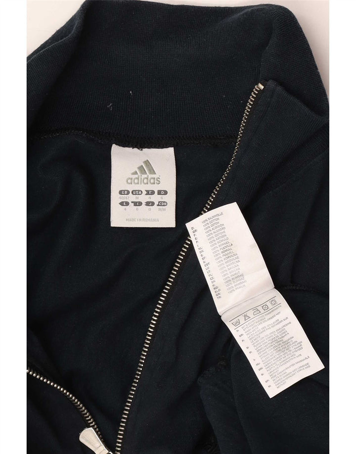 Adidas Træningsdragt til mænd Topjakke UK 40/42 Mellem marineblå bomuld