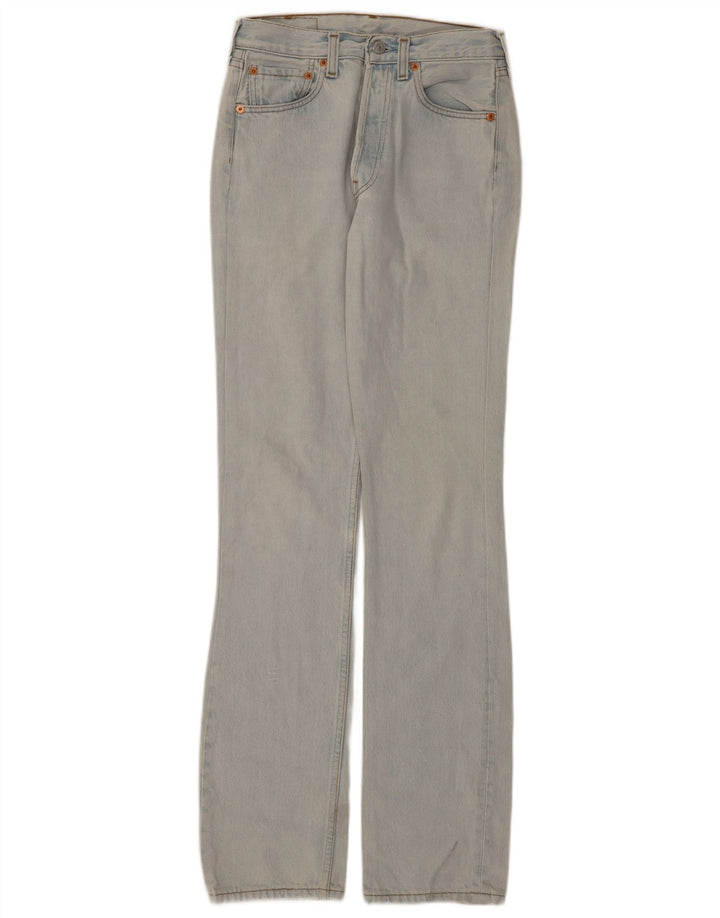 Levi's Dame 501 Bootcut Jeans W27 L34 Blå