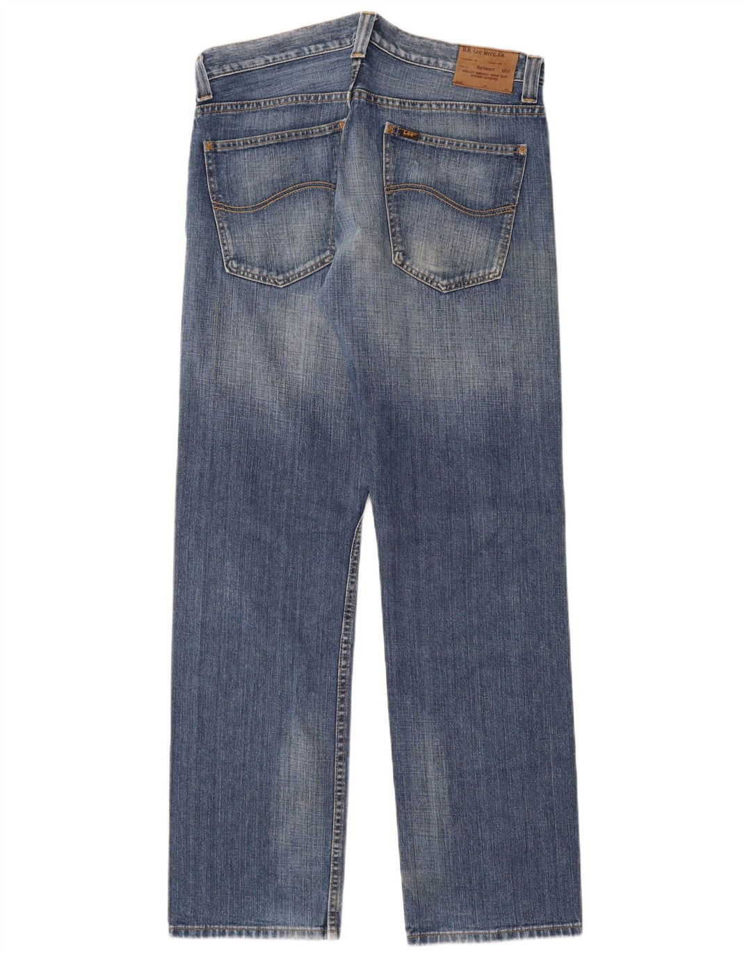 Lee Herre Ripley Straight Jeans W34 L34 Blå Bomuld