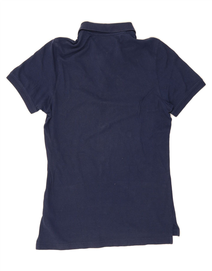 TOMMY HILFIGER Mens Polo Shirt Medium Navy Blue Cotton Vintage Tommy Hilfiger and Second-Hand Tommy Hilfiger from Messina Hembry 