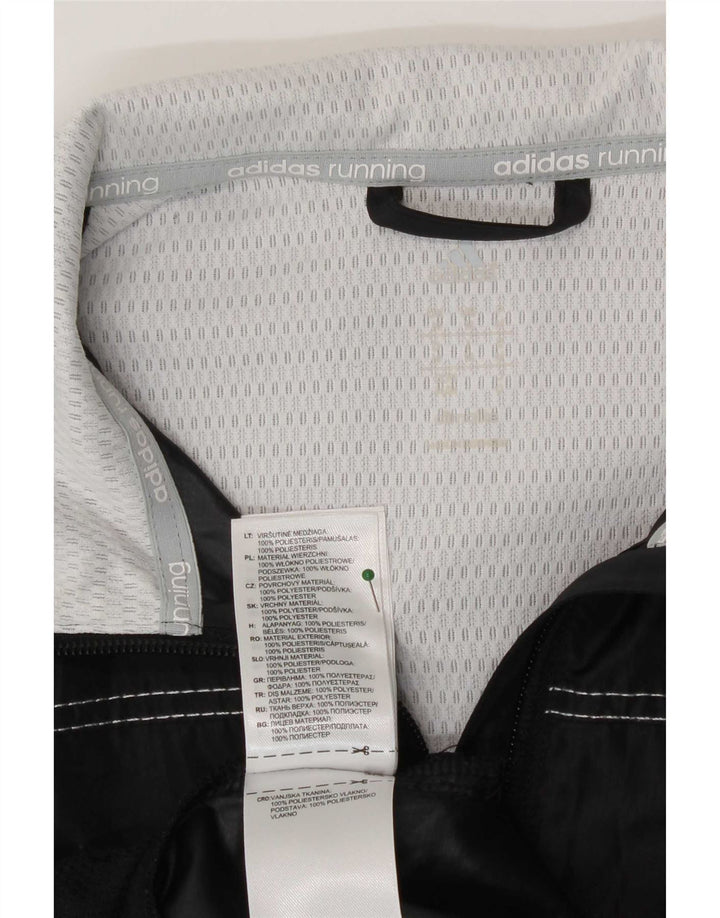Adidas Træningsdragt til mænd Topjakke Medium Sort Colourblock Polyester