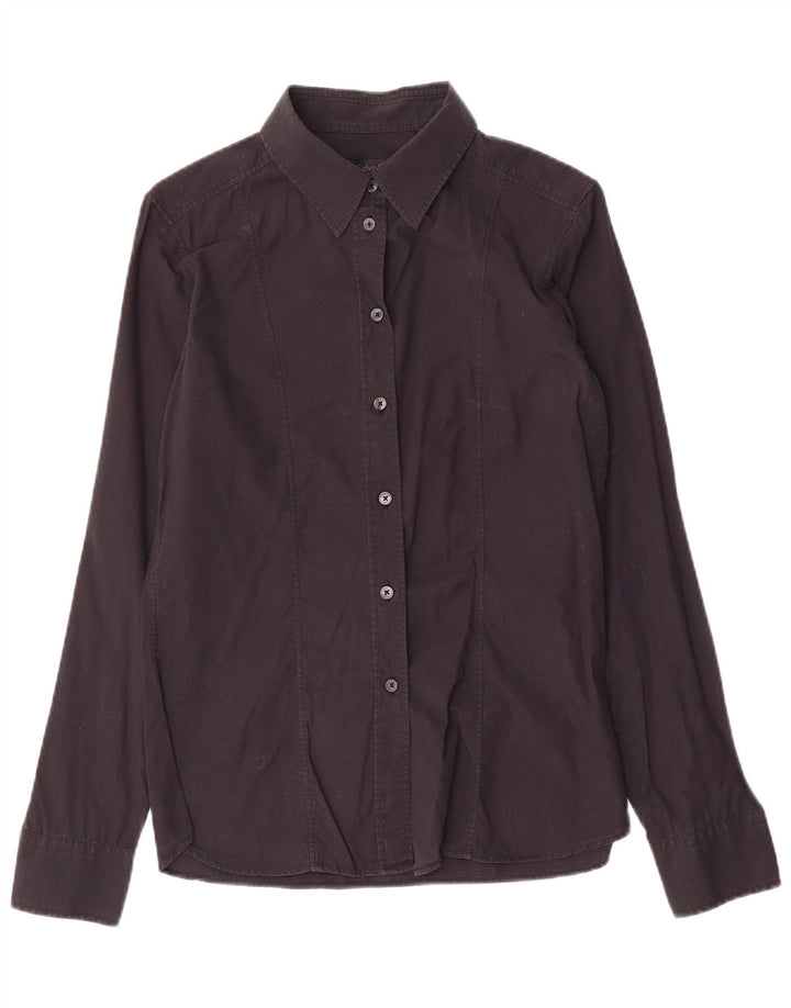 Calvin Klein Dameskjorte US 8 Medium Navyblå Bomuld