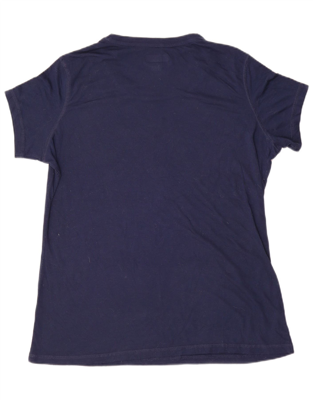 NFL Dame Dallas Cowboys Grafisk T-Shirt Top UK 18 XL Navy Blue Polyester