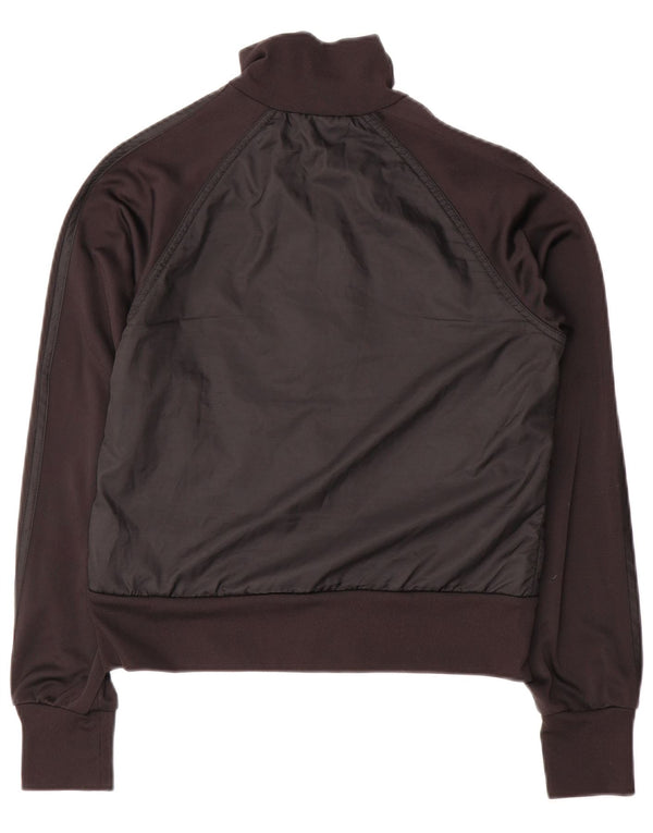Adidas træningsdragt topjakke til kvinder UK 14 Medium Sort Polyamid