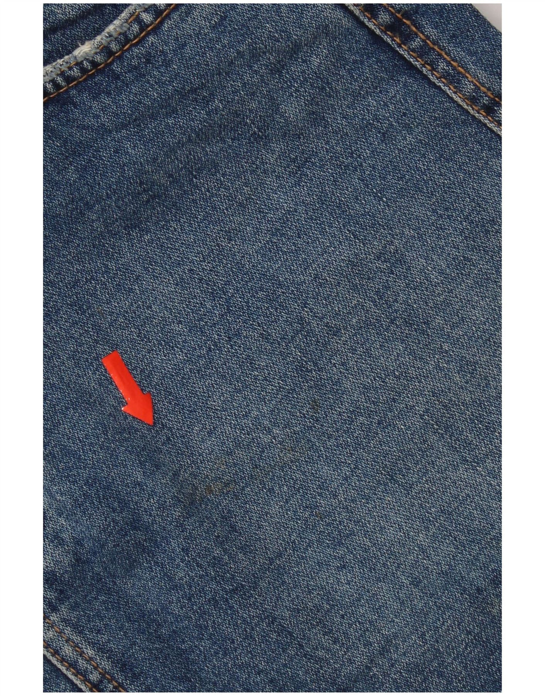 Zara Dame Mini Denim Nederdel Lille W26 Blå