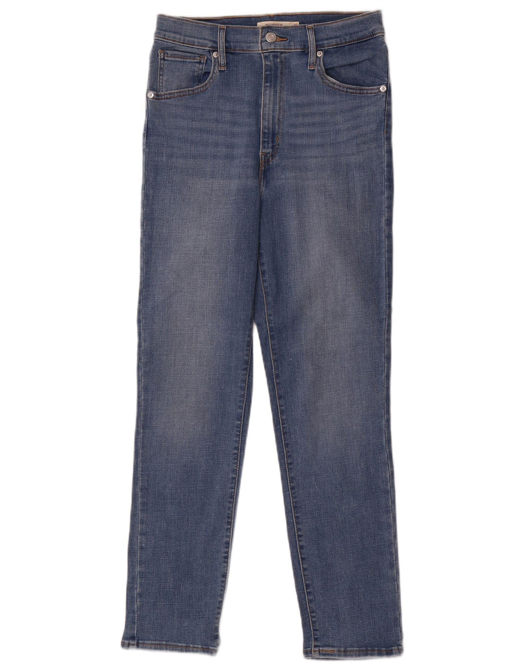 Levi's Kvinder Mile High Slim Jeans W29 L27 Blå Bomuld