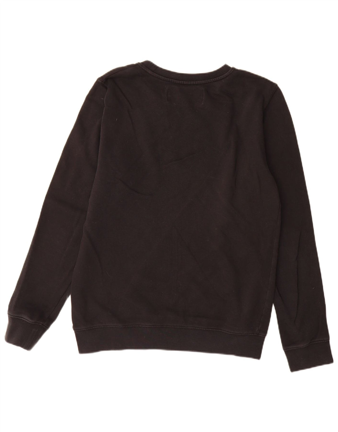 Replay Herre Grafisk Sweatshirt Jumper Medium Sort Bomuld