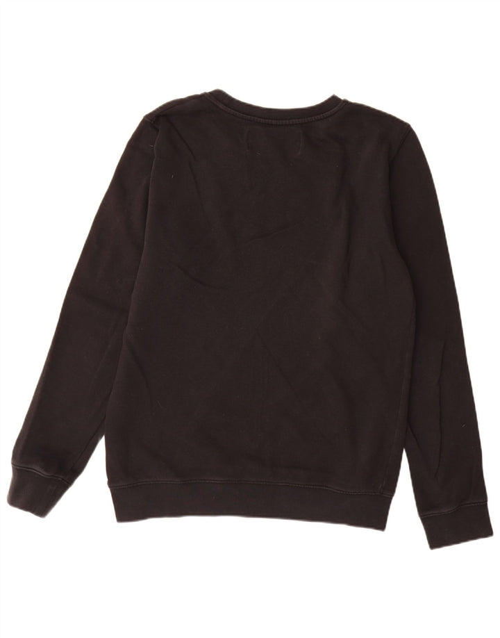 Replay Herre Grafisk Sweatshirt Jumper Medium Sort Bomuld