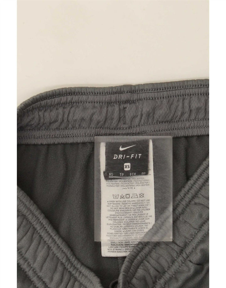Nike Herre Dri Fit træningsdragt Bukser XS Grå Colourblock Polyester