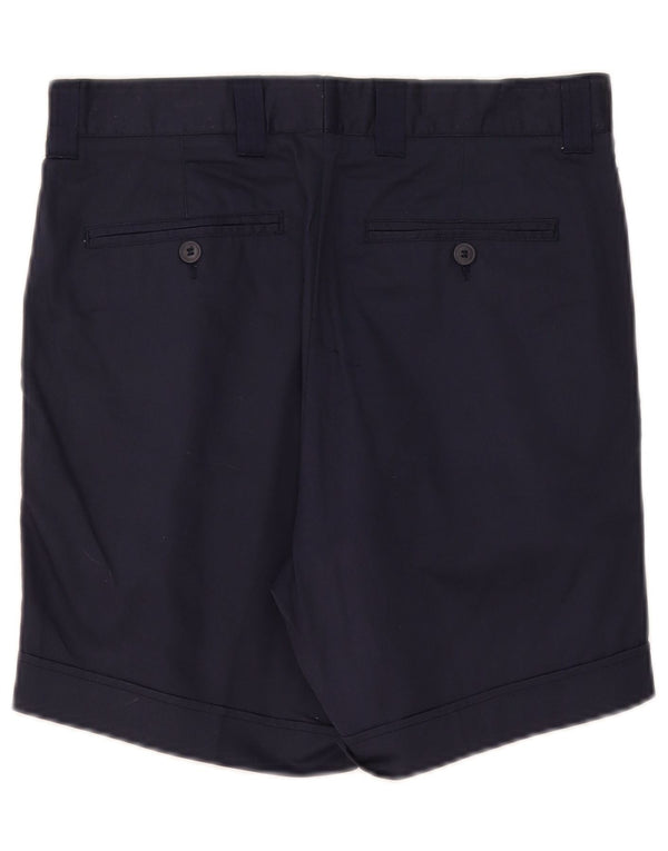 European Project Herre Pegged Chino Shorts IT 46 Small W32 Navy Blue Cotton