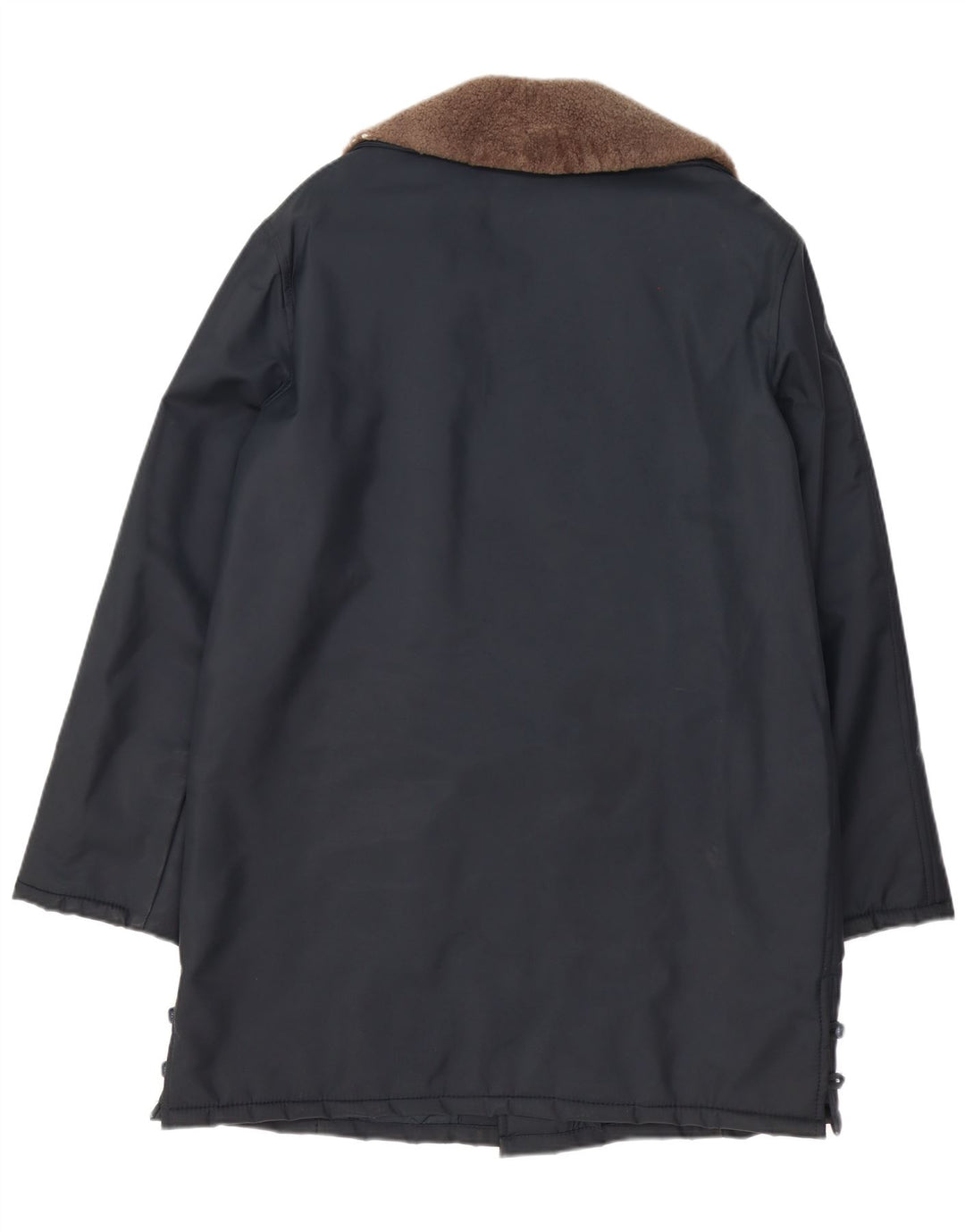 Chic herre dobbeltradet frakke UK 42 XL marineblå