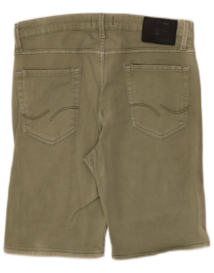Jack & Jones Herre Denim Shorts Large W34 Khaki