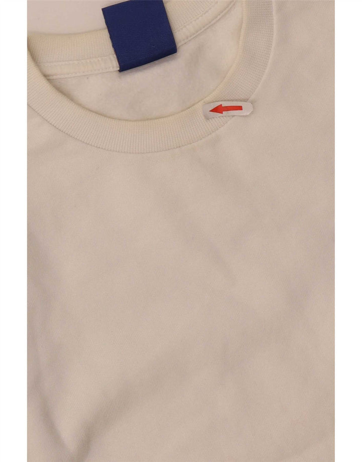 Champion Herre Sweatshirt Jumper XS Hvid Bomuld