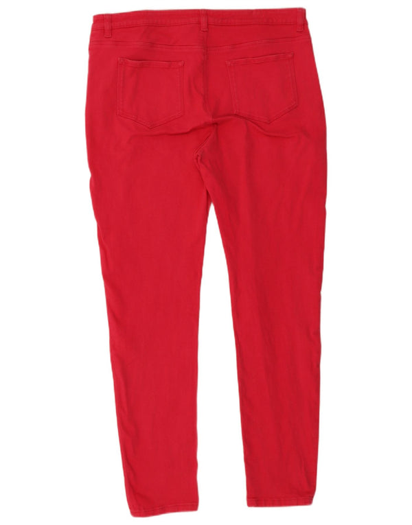 Hobbs Dame Skinny Jeans UK 14 Large W36 L29 Pink Bomuld