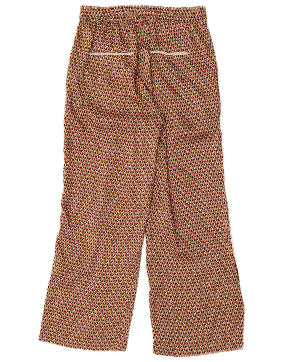 ZARA Womens Trafaluc Cropped Trousers Small W26 L25 Multicoloured