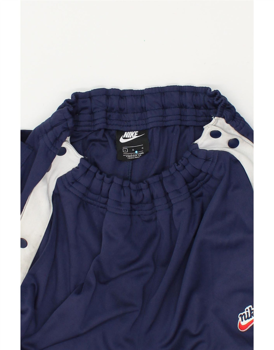 NIKE Træningsdragt bukser til mænd Joggers Large Marineblå Colourblock Polyester