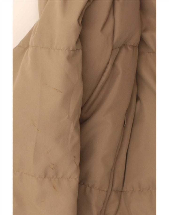 Ellesse Herre Loose Fit Polstret Jakke UK 36 Small Brown