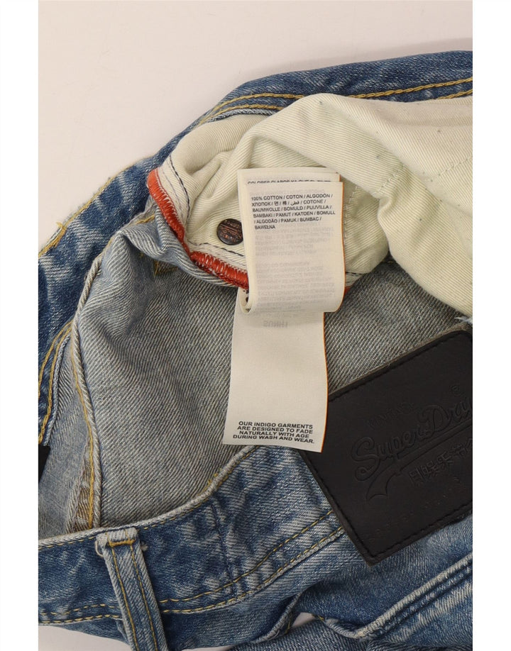 Superdry Løse jeans til mænd W30 L32 blå bomuld