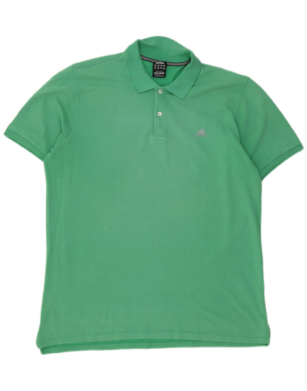 Adidas Herre Clima 365 Polo Shirt 3XL Grøn Bomuld