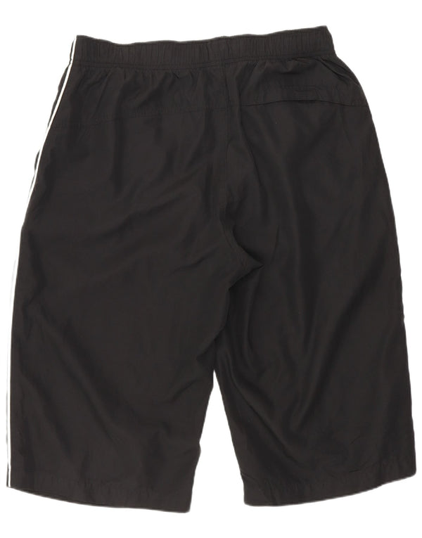 Nike grafiske sportsshorts til mænd, store sorte polyester
