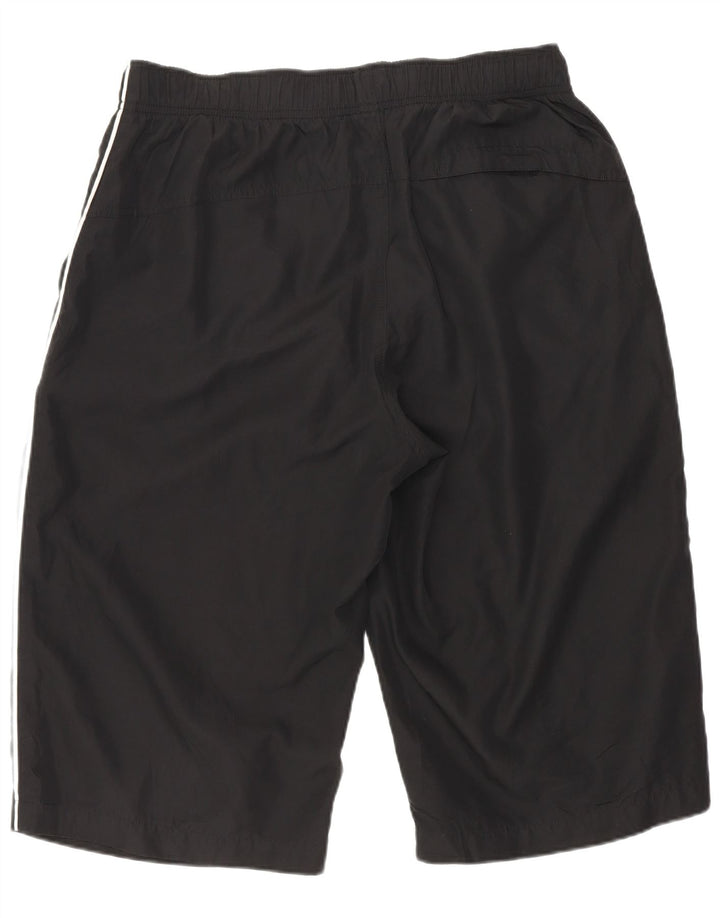 Nike grafiske sportsshorts til mænd, store sorte polyester