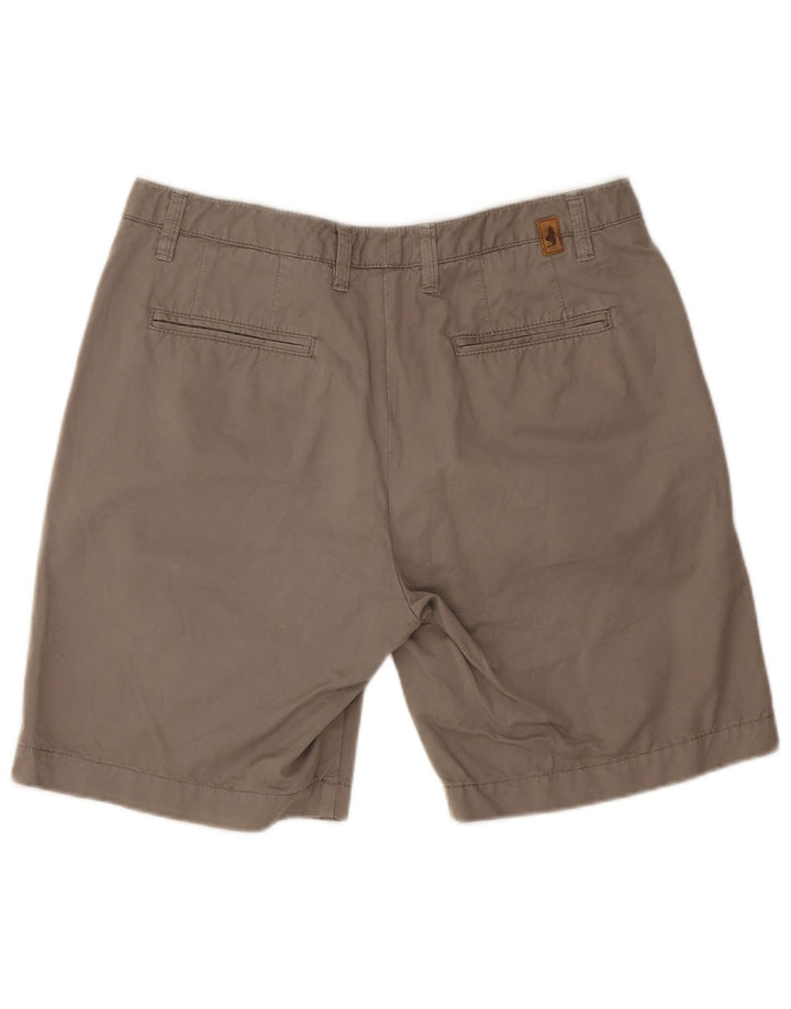 Marlboro Classics Womens Pegged Chino Shorts IT 42 Medium W34 Grå