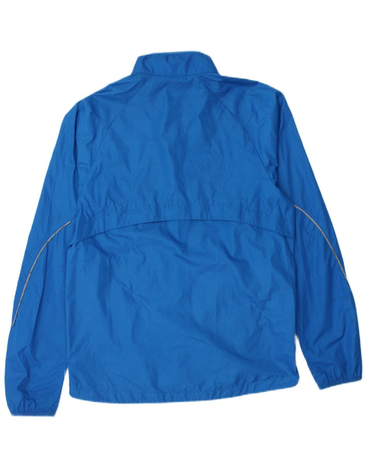 NIKE Mens Tracksuit Top Jacket UK 36/38 Small Blue Polyester