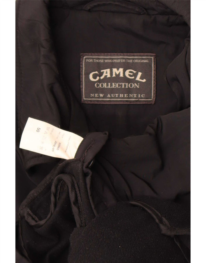 Camel Active Herre Utility Jacket IT 50 Stor Sort Polyamid