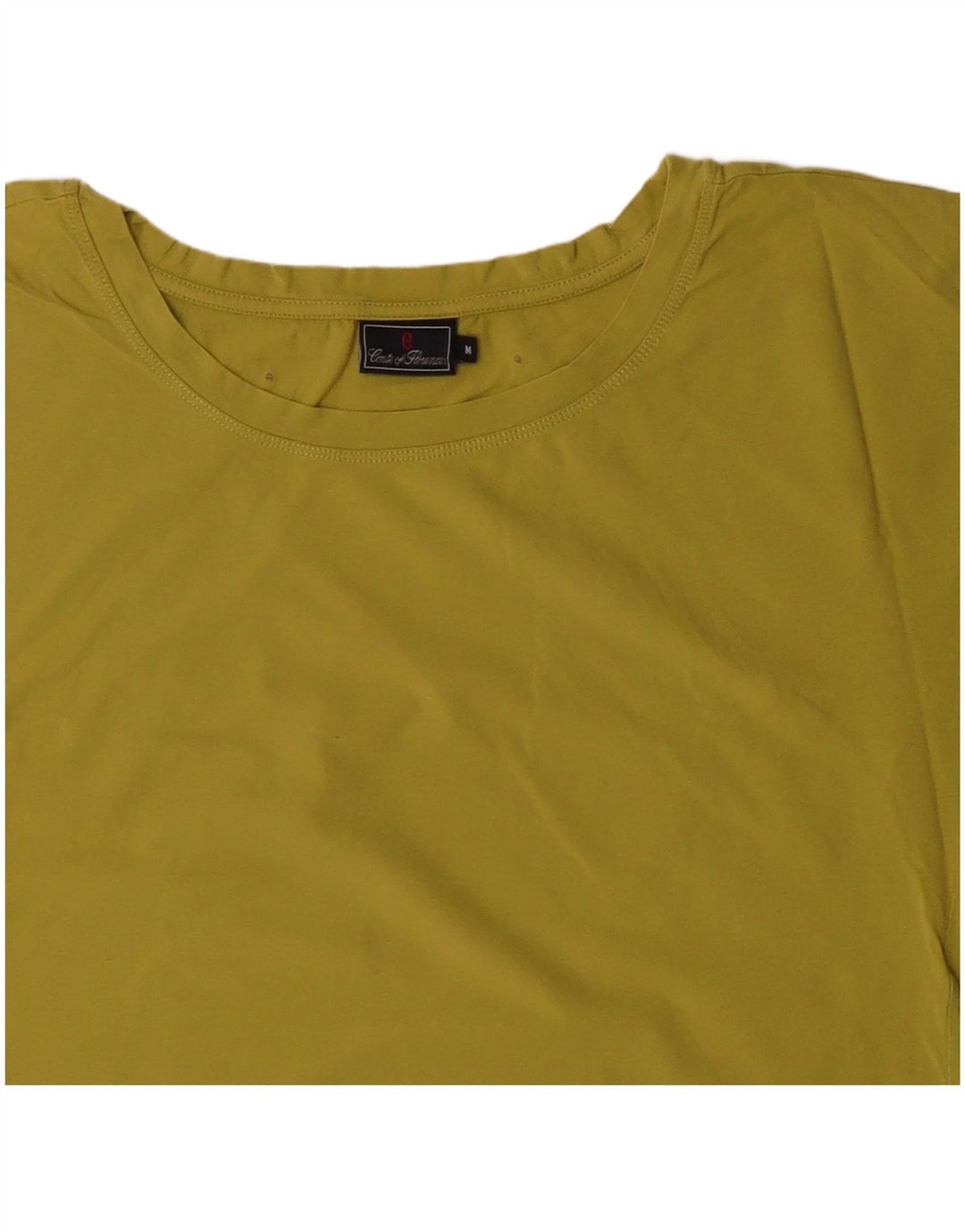 CONTE OF FLORENCE Dame T-Shirt Top UK 14 Medium Khaki Bomuld