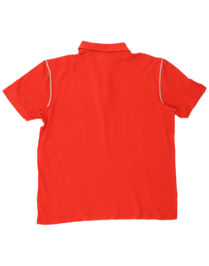 Trussardi herre poloshirt 2XL rød bomuld