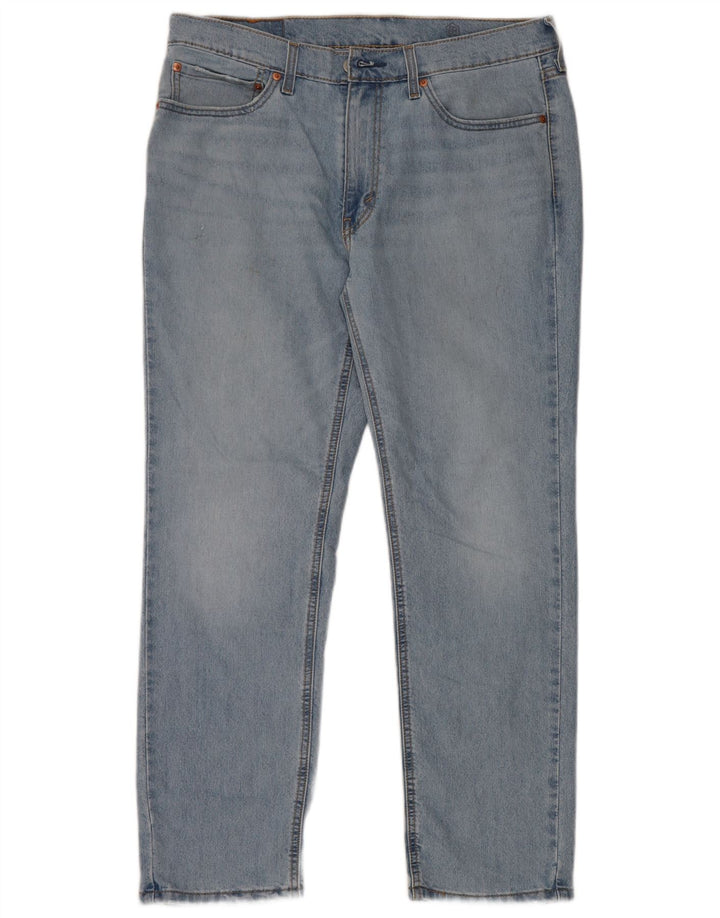 Levi's Herre 541 Straight Jeans W34 L30 Blå Bomuld