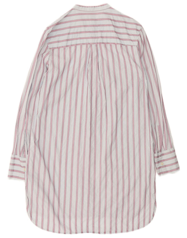 Gap Womens Loose Fit skjortekjole UK 14 Mellem blå stribet bomuld