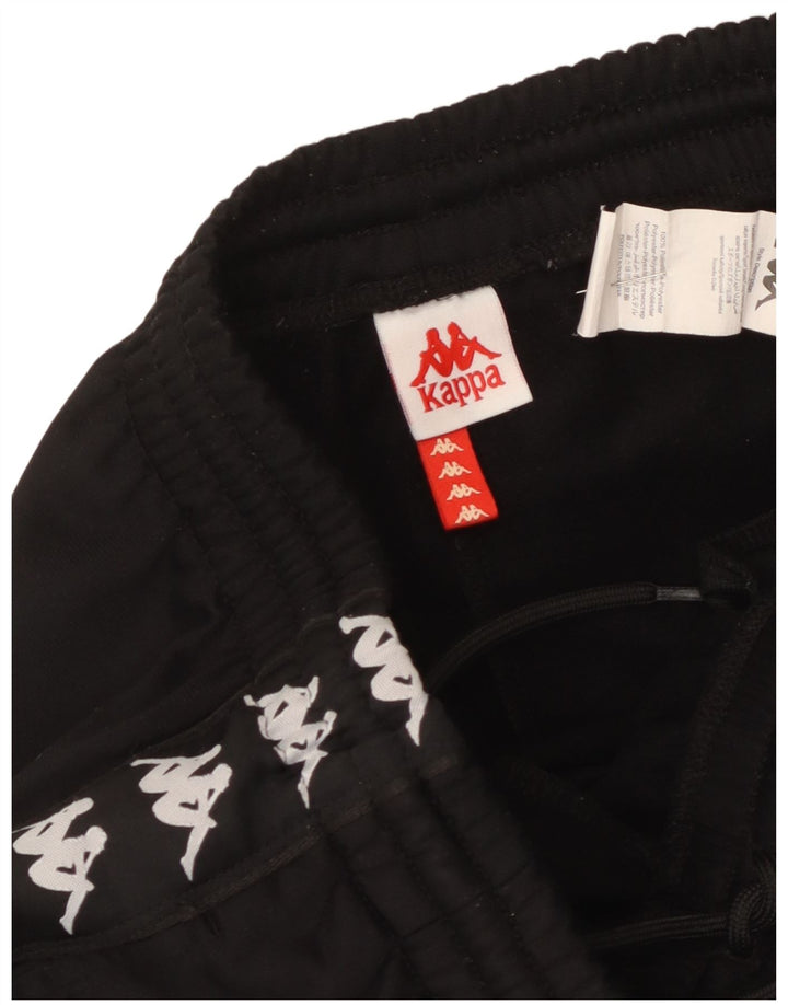Kappa Herre grafisk træningsdragt Bukser Joggers Medium Sort Polyester