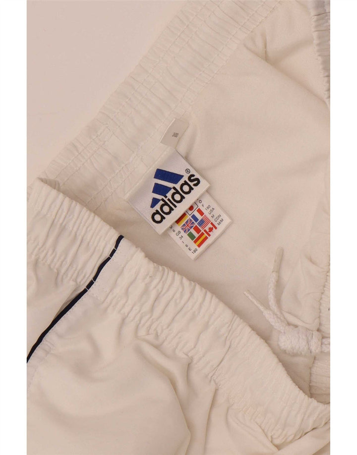 Adidas Træningsdragt bukser til mænd Large White Polyester
