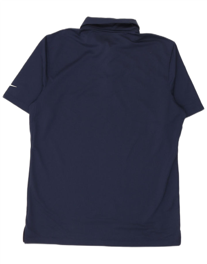 Nike Dri Fit poloshirt til mænd, medium marineblå