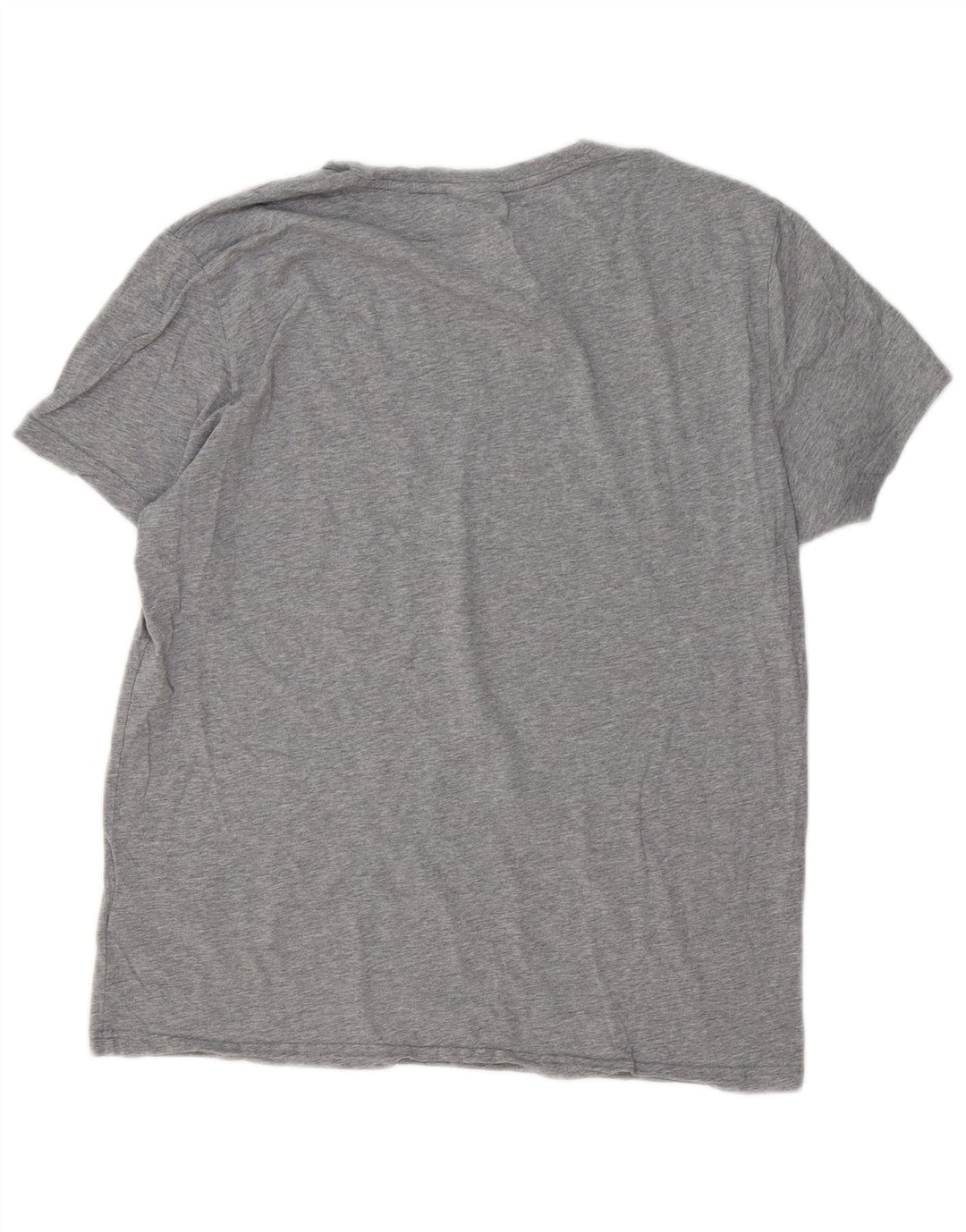 Gant Grafisk T-shirt top til mænd, stor grå bomuld