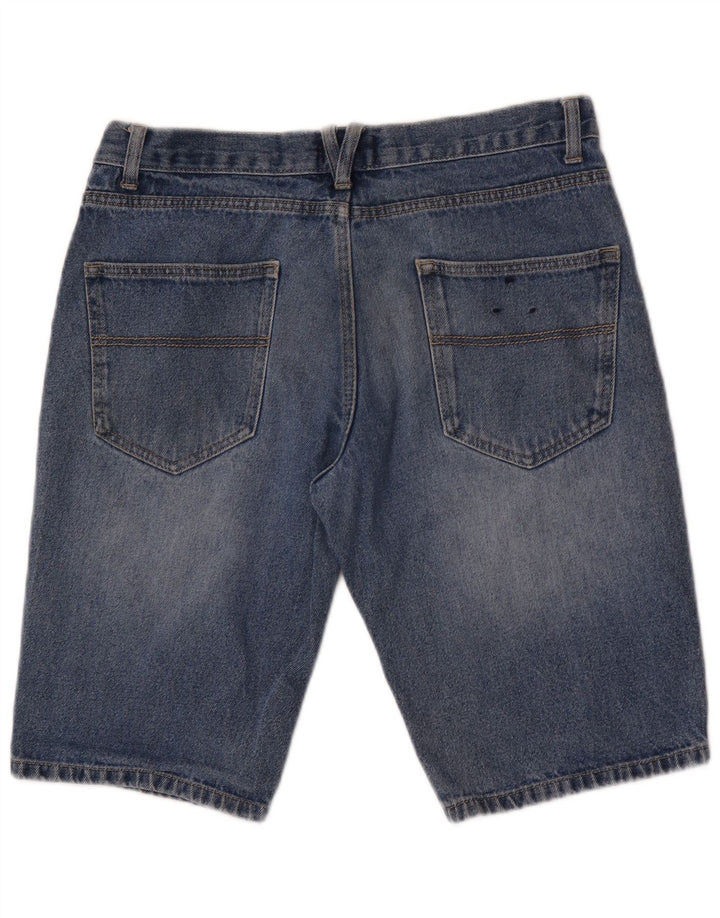 Pierre Cardin Herre Denim Shorts Medium W32 Blå Bomuld