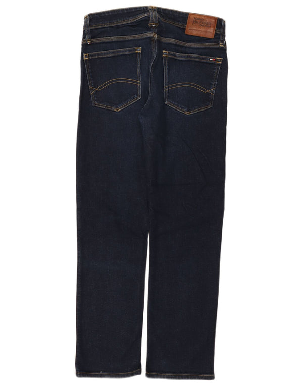 Tommy Hilfiger Straight Jeans til mænd W32 L28 Marineblå bomuld