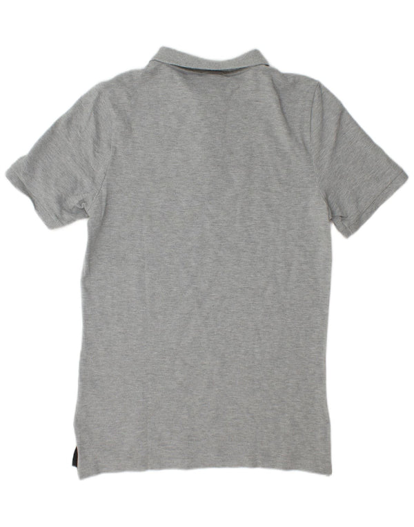 Nike Mens Polo Shirt Small Grey Cotton