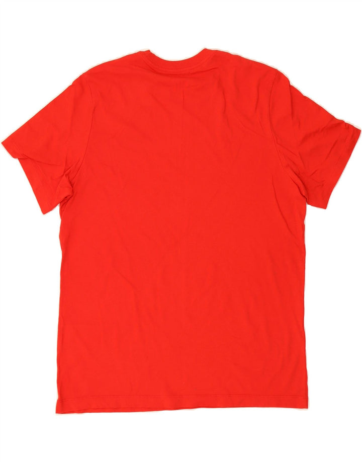 NIKE Mens T-Shirt Top Large Red Cotton Vintage Nike and Second-Hand Nike from Messina Hembry 