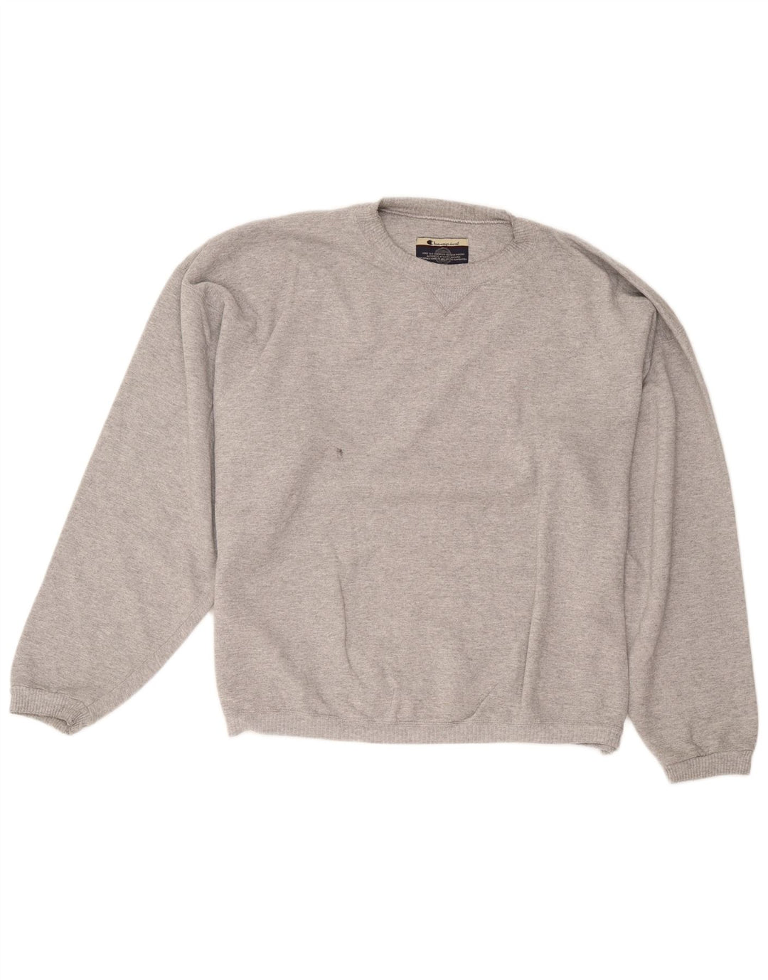 Champion Herre Sweatshirt Jumper 2XL Grå Polyester