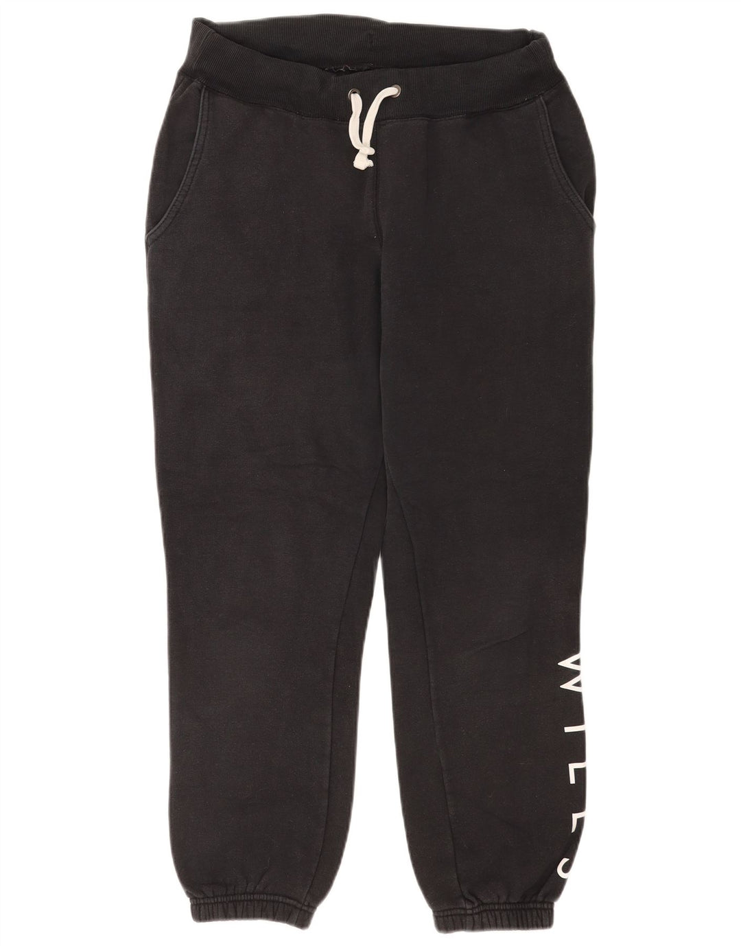 Jack Wills Herre grafisk træningsdragt Bukser Joggers Medium Sort Bomuld