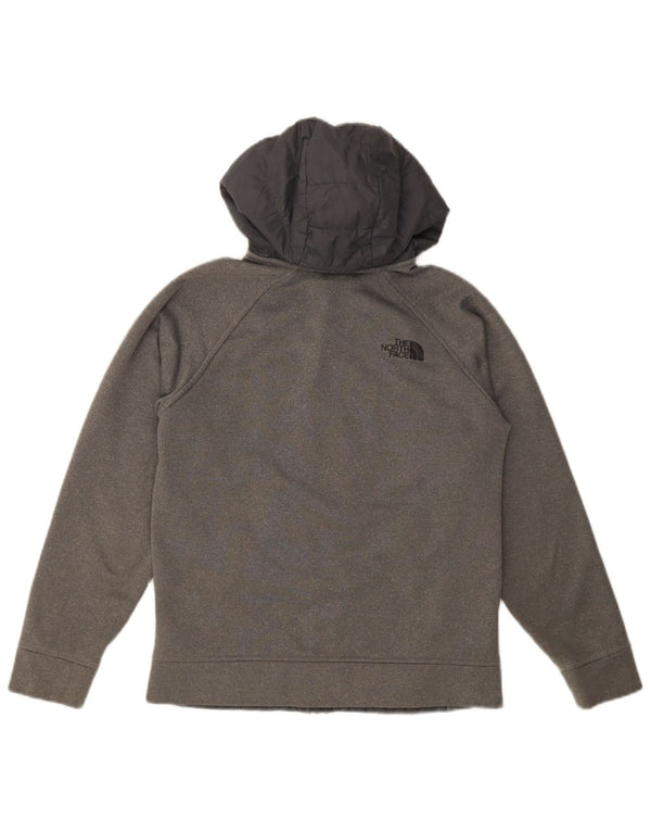 The North Face Boys Hættetrøje med lynlås 11-12 år Large Grå Colourblock